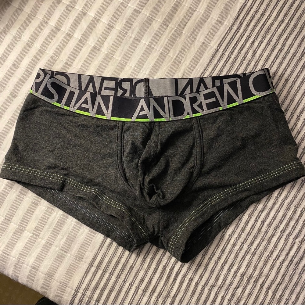 Andrew Christian 🔥 Trunk Boxer Brief Grey